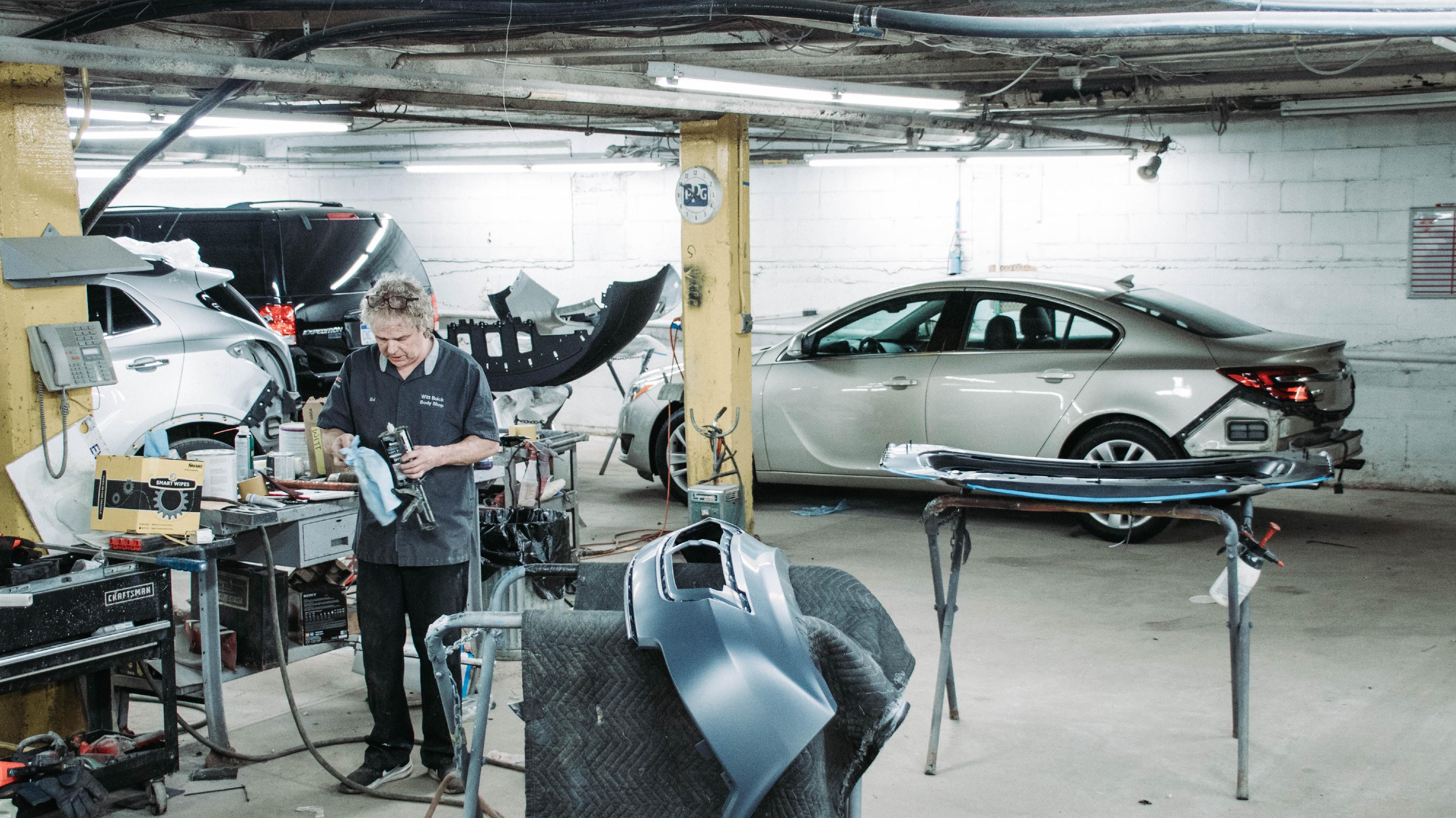 witt body shop work photo