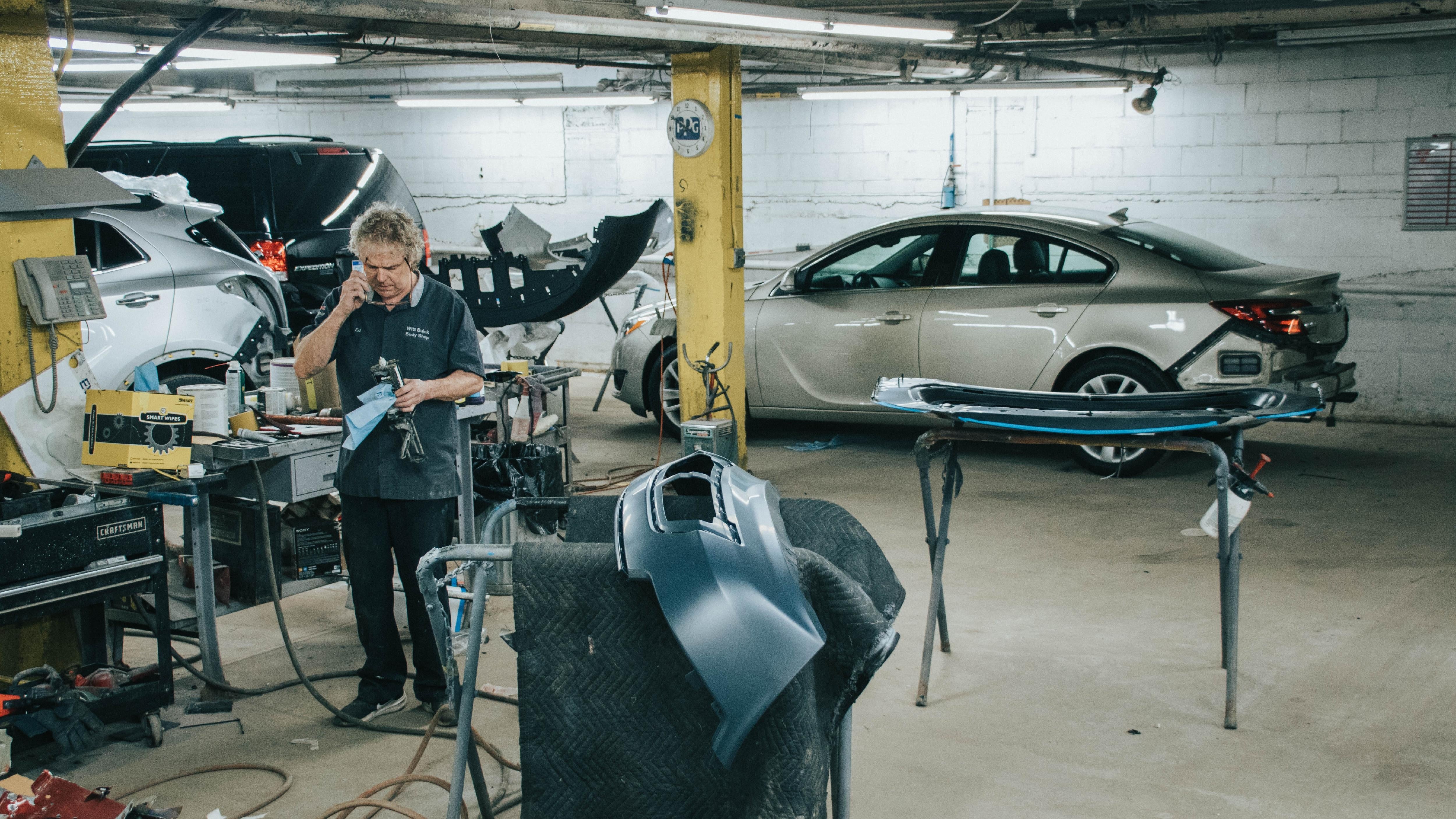 witt body shop work photo