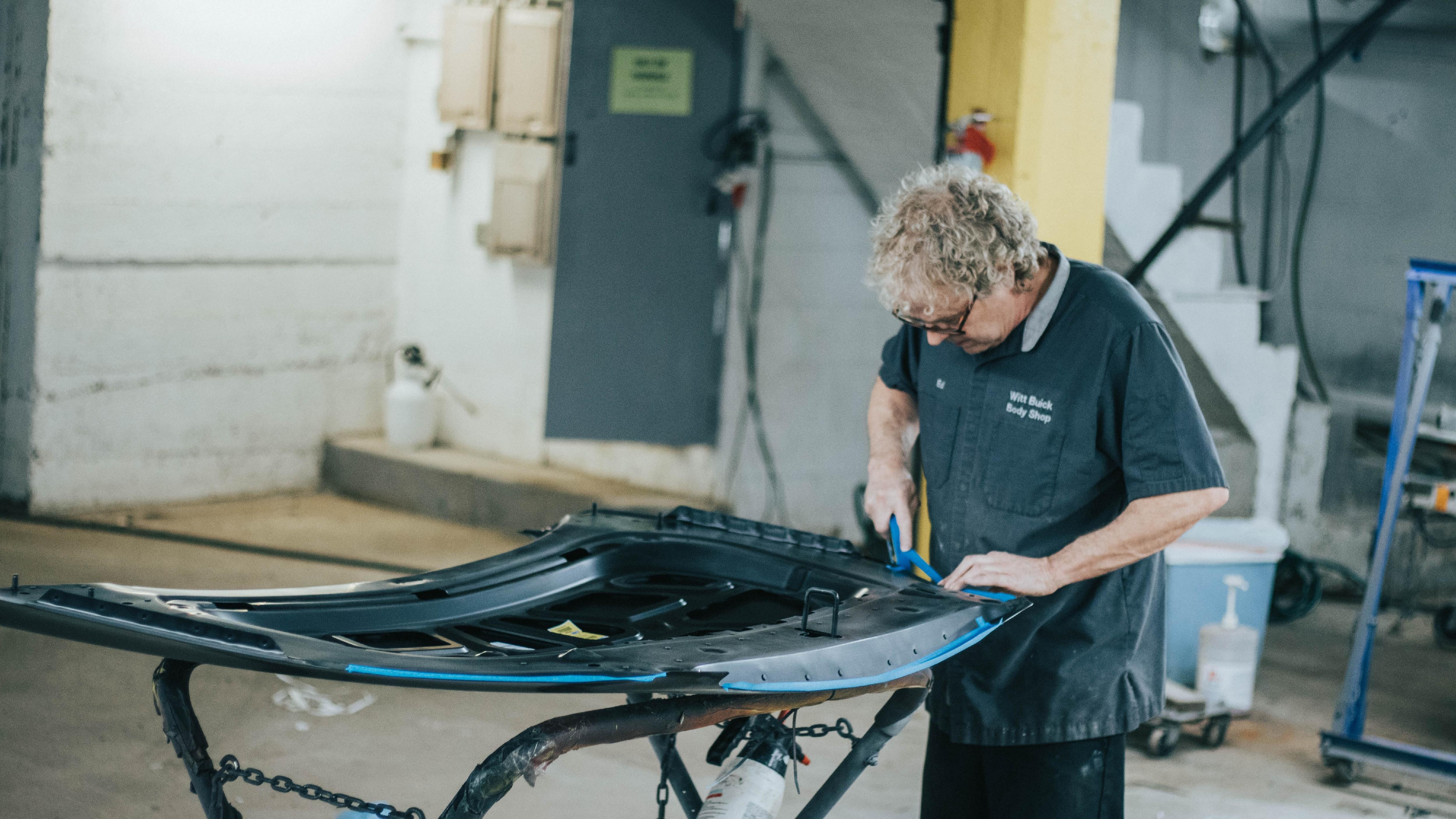 witt body shop work photo