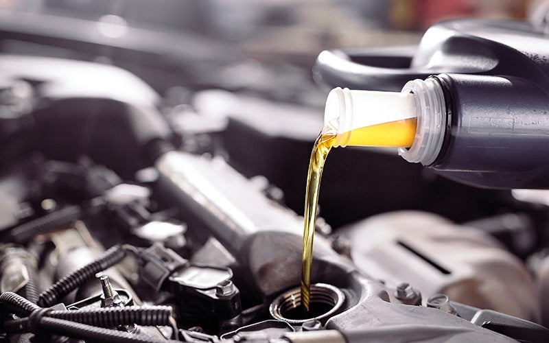 auto engine oil service